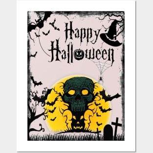 HAPPY HALLOWEEN PARTY Posters and Art